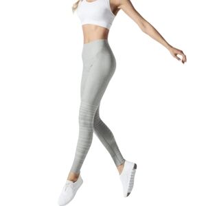 Blanqi SPORT SUPPORT Hipster Cuffed Leggings Gray Women's Small NWT